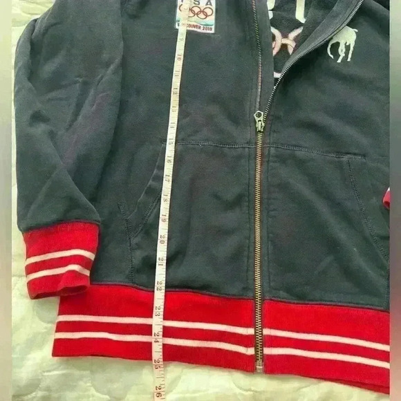 Polo Ralph Lauren Hoodie Official Team Sweater Olympic USA Logo 2010 size 14-15 - Picture 7 of 9